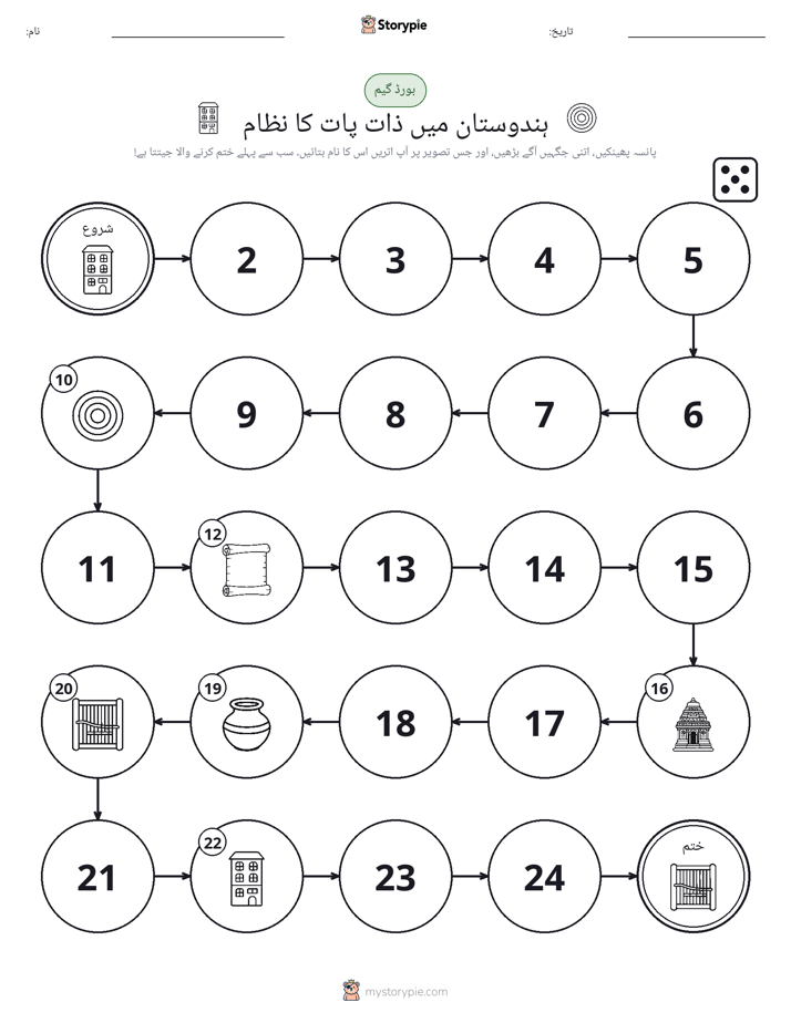 رول اور منتقل کریں کھیل