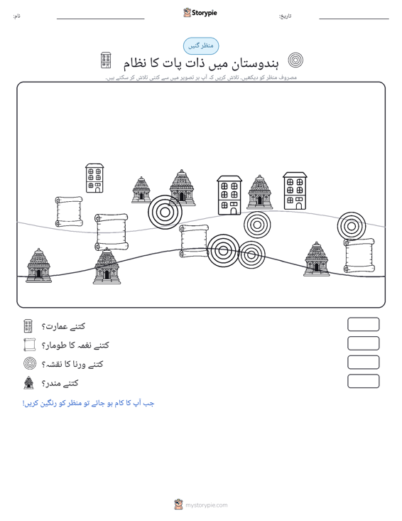 گنتی کا منظر