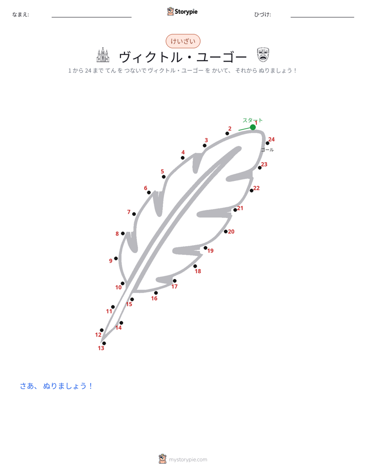 点つなぎ