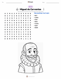 Xem trước tài liệu in sẵn Miguel de Cervantes