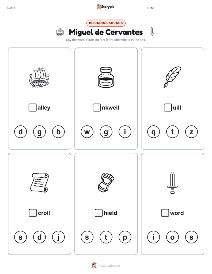 Beginning Sounds