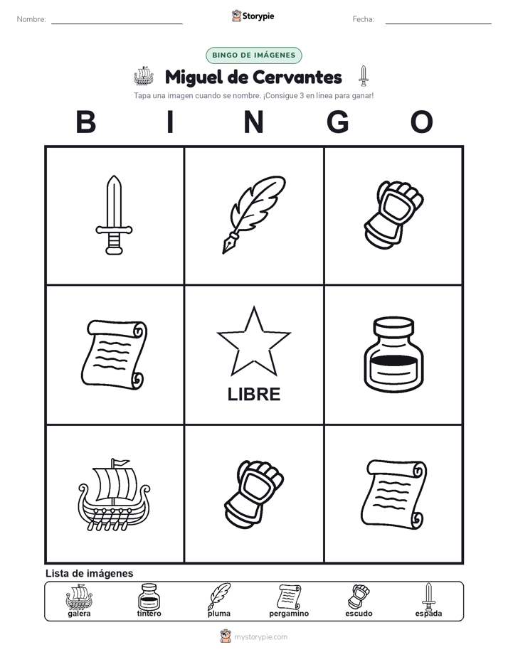 Bingo de Imágenes