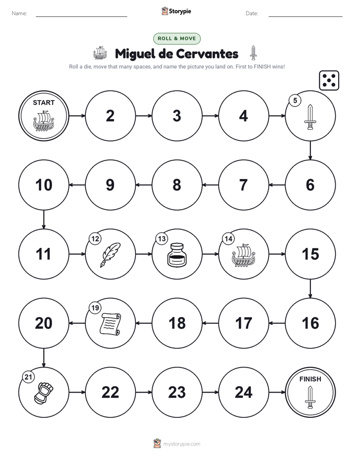 Roll & Move Game