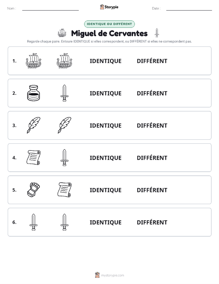 Identique ou Différent