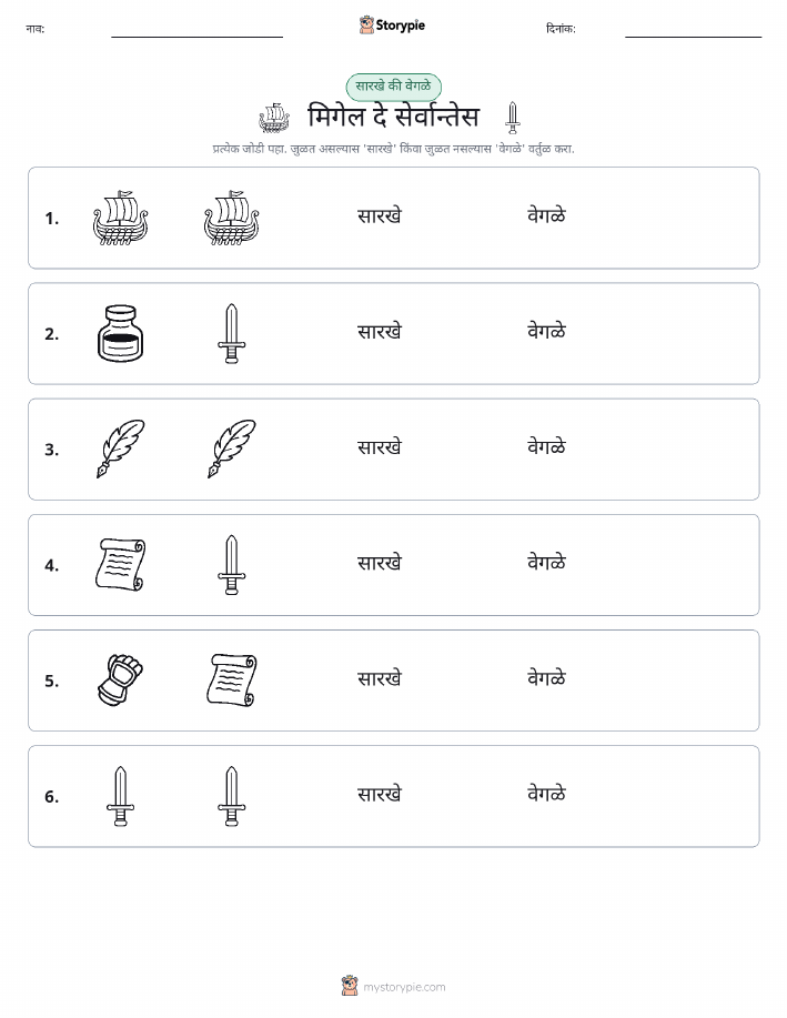 समान की भिन्न
