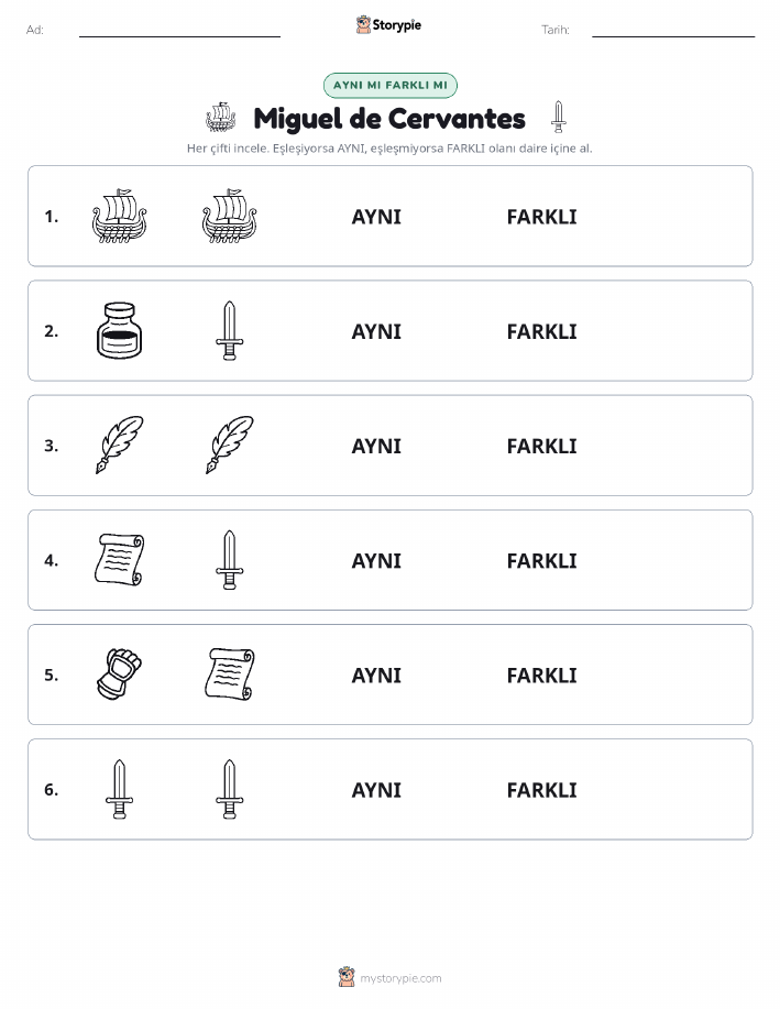 Aynı mı Farklı mı