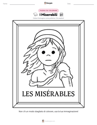 Anteprima della scheda stampabile di I Miserabili
