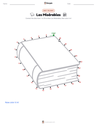 Les Misérables printable worksheet preview