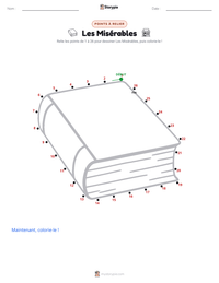 Aperçu de la feuille de travail imprimable Les Misérables