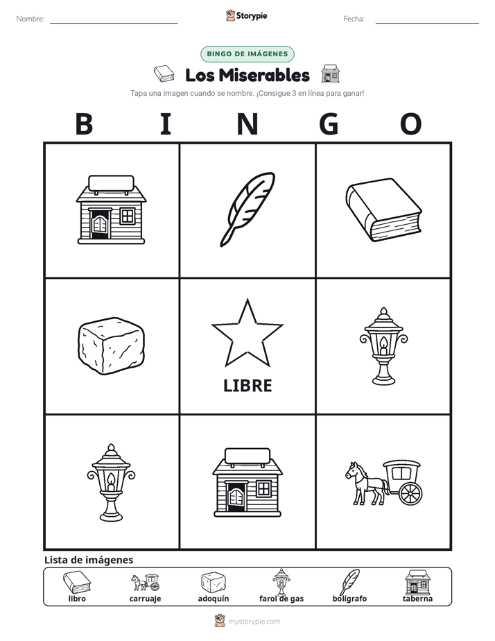 Bingo de Imágenes