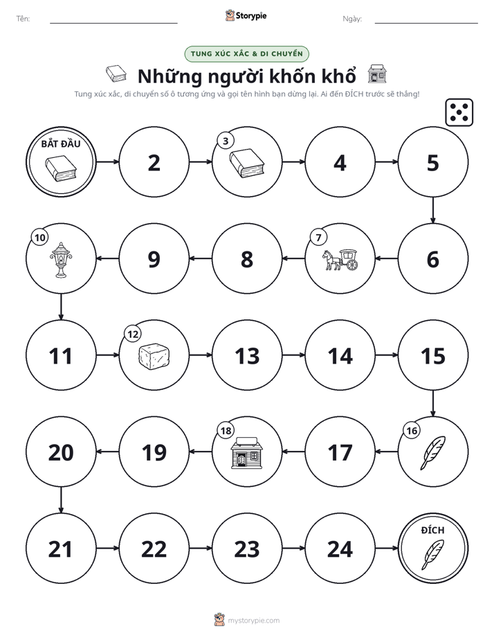 Trò Chơi Cuộn & Di Chuyển