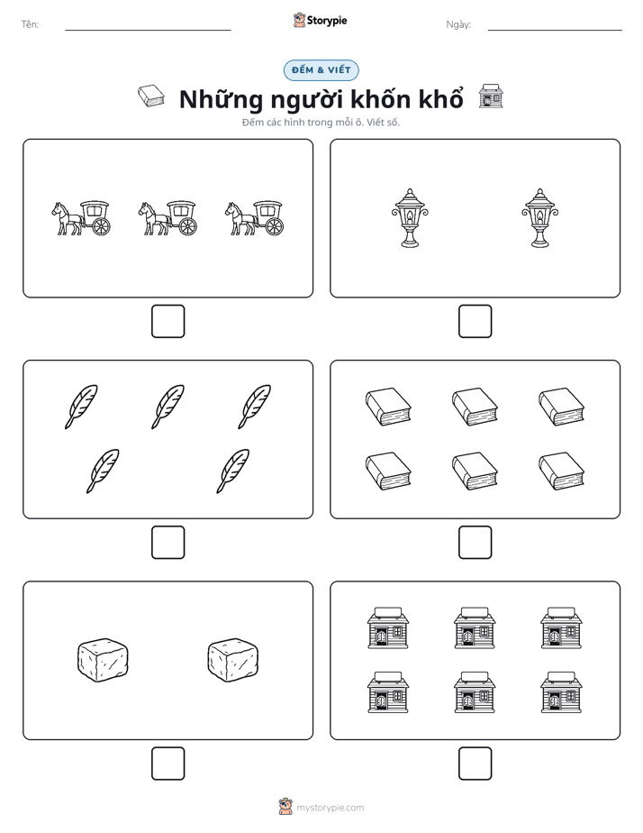 Đếm & Viết