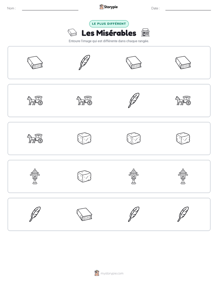 Celui qui ne correspond pas
