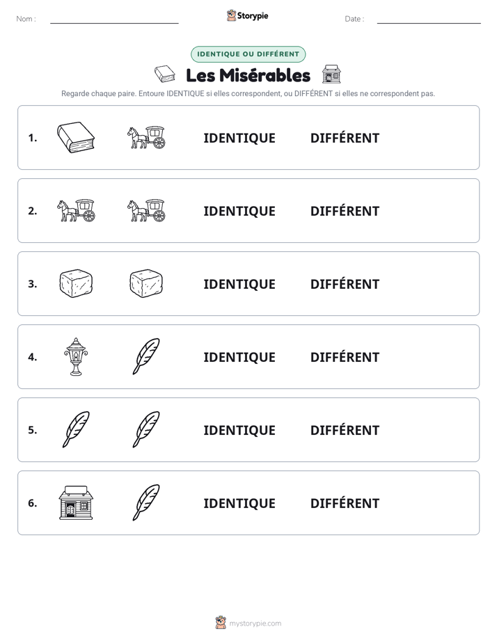 Identique ou Différent