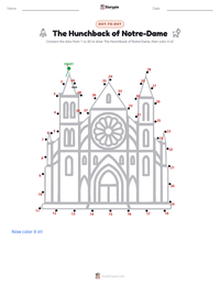 The Hunchback of Notre-Dame printable worksheet preview