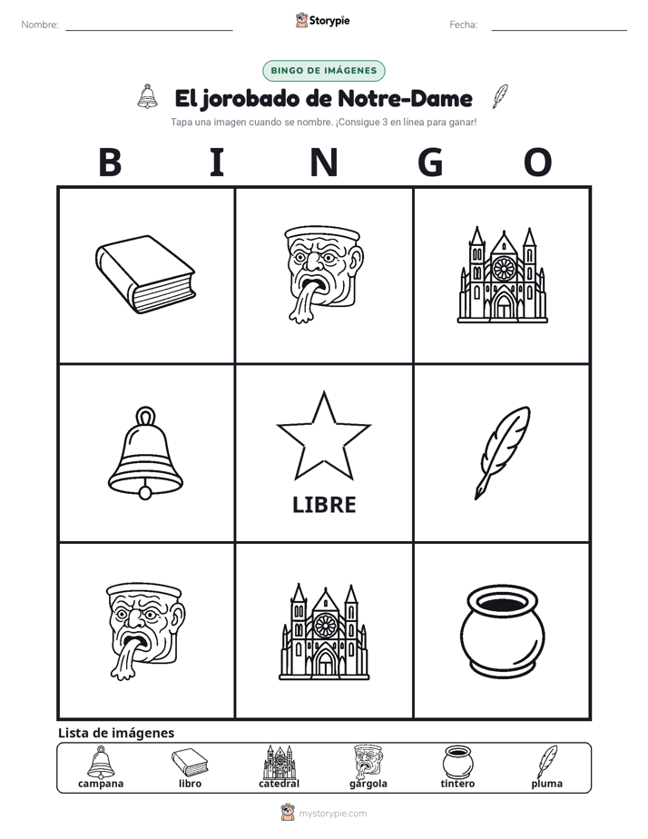 Bingo de Imágenes