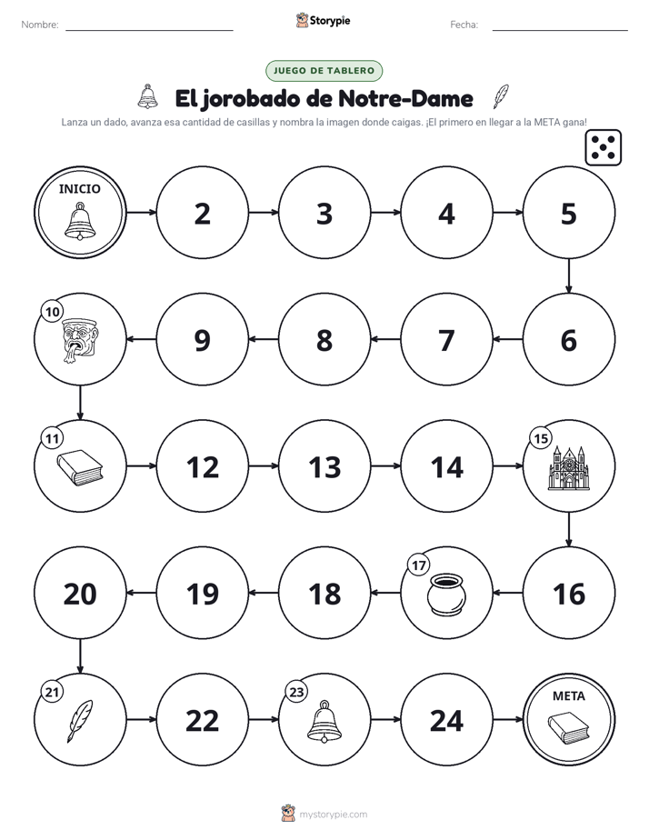 Juego de Rueda y Avanza