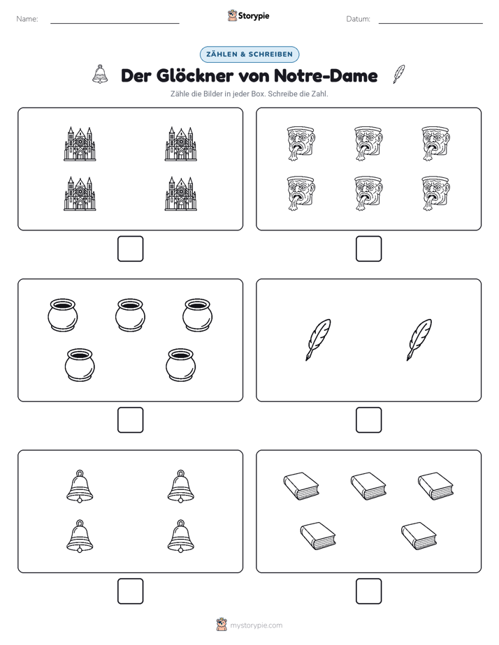 Zählen & Schreiben