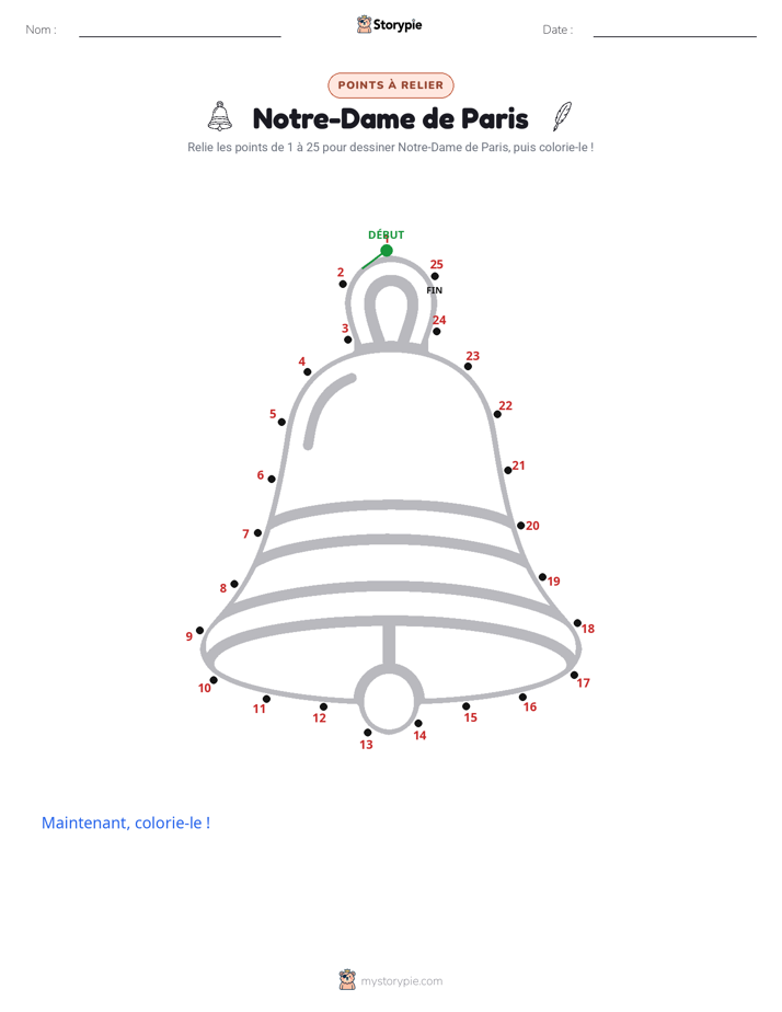 Relie les points