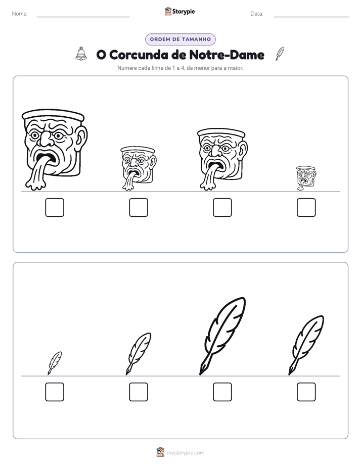 Ordem de Tamanho