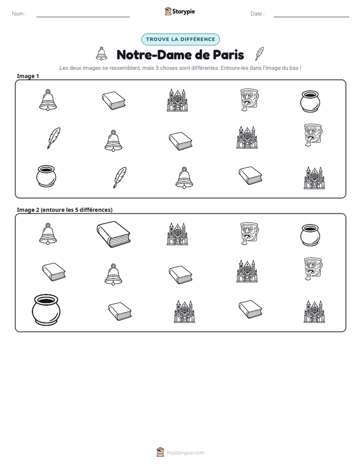 Trouvez les Différences