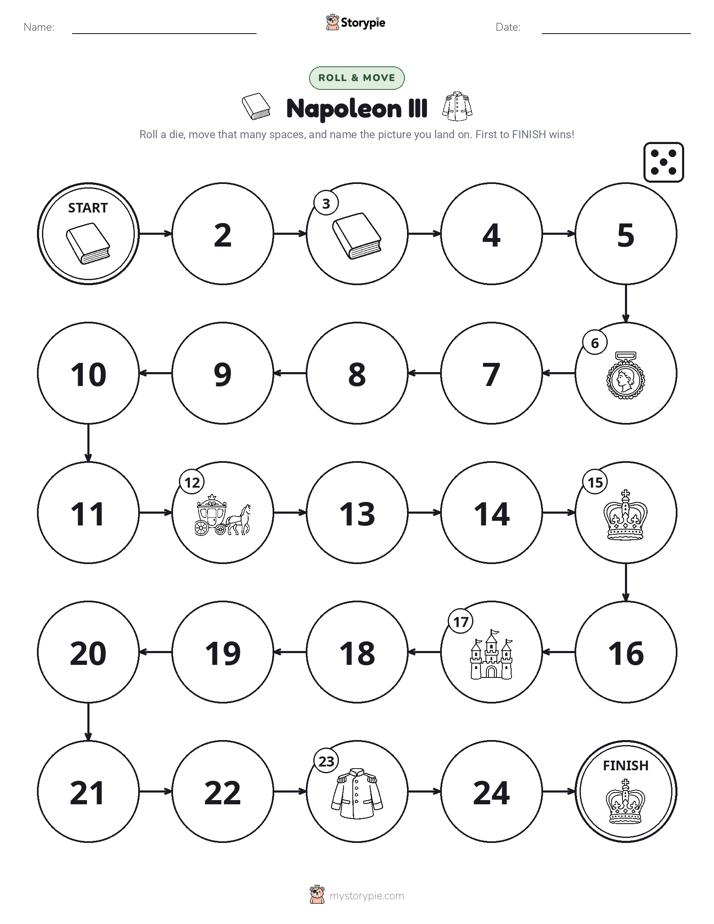 Roll & Move Game