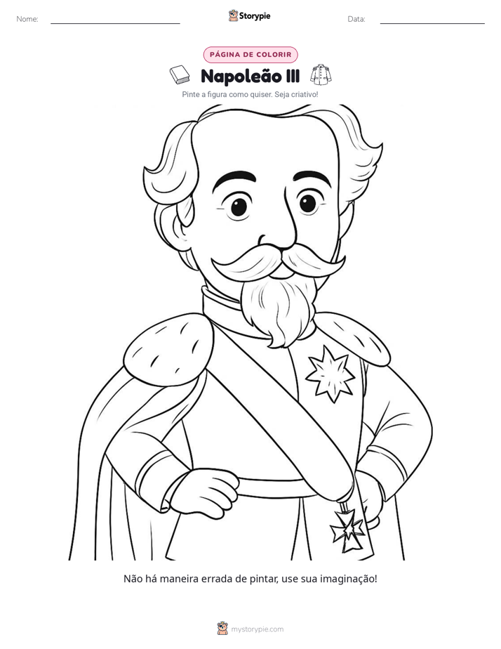 Página para colorir