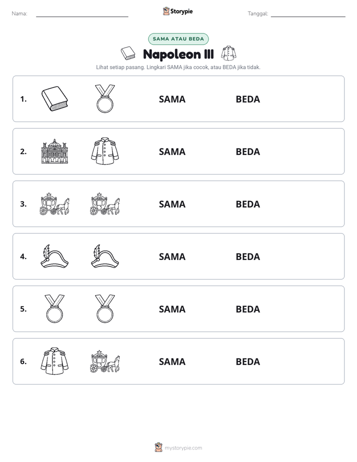 Sama atau Berbeda