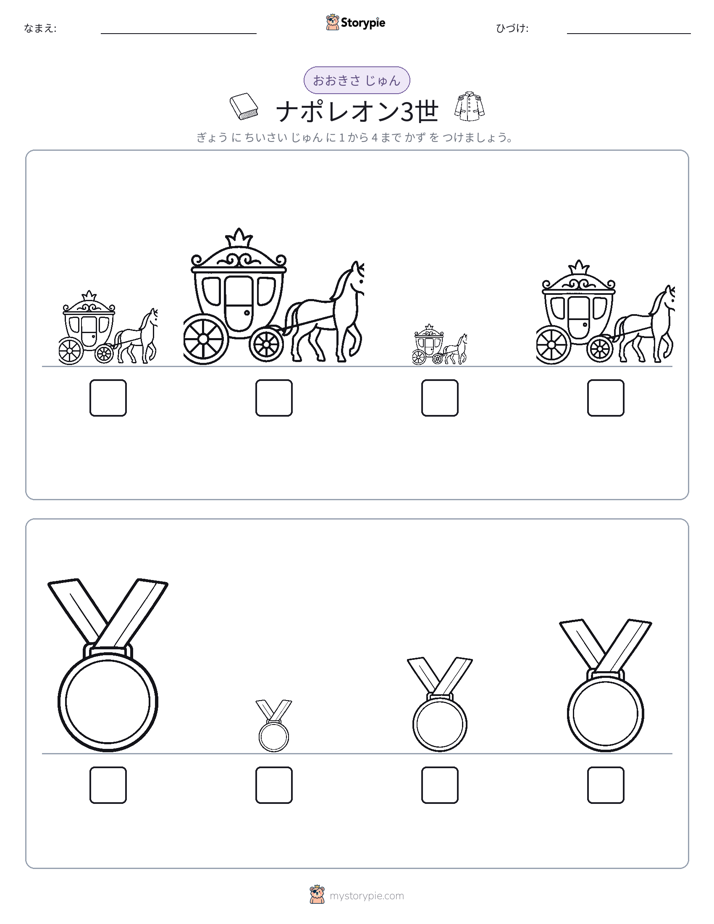 サイズ順