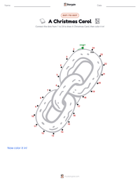 A Christmas Carol printable worksheet preview