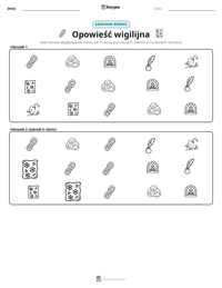 Podgląd drukowalnego arkusza ćwiczeń Opowieść wigilijna