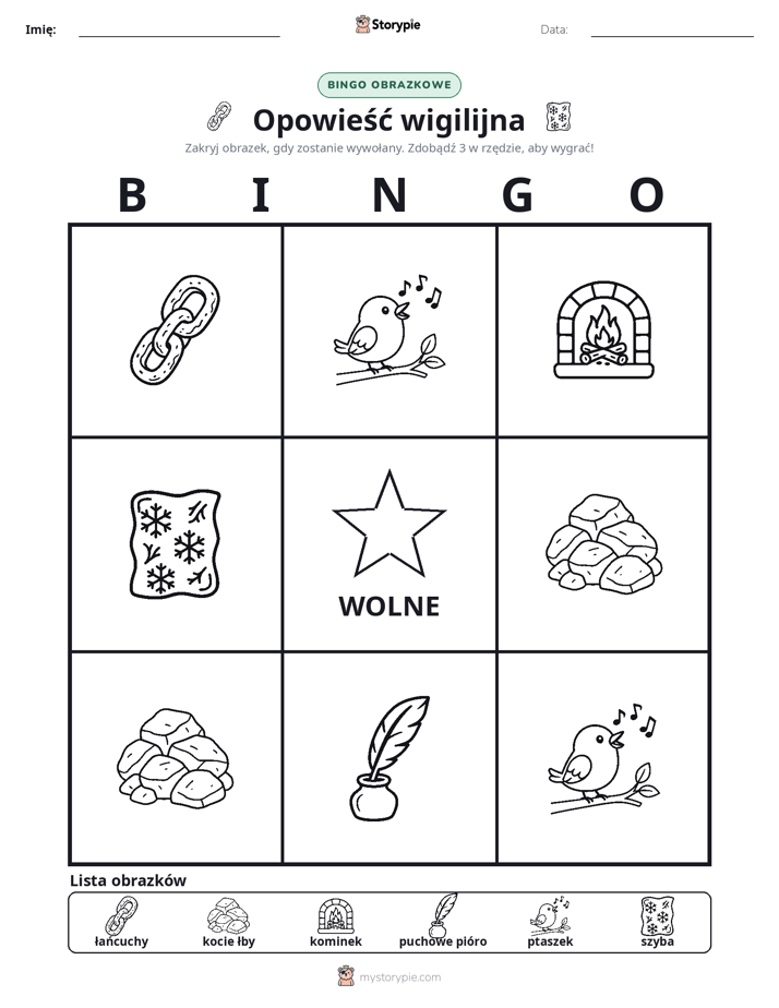 Bingo obrazkowe