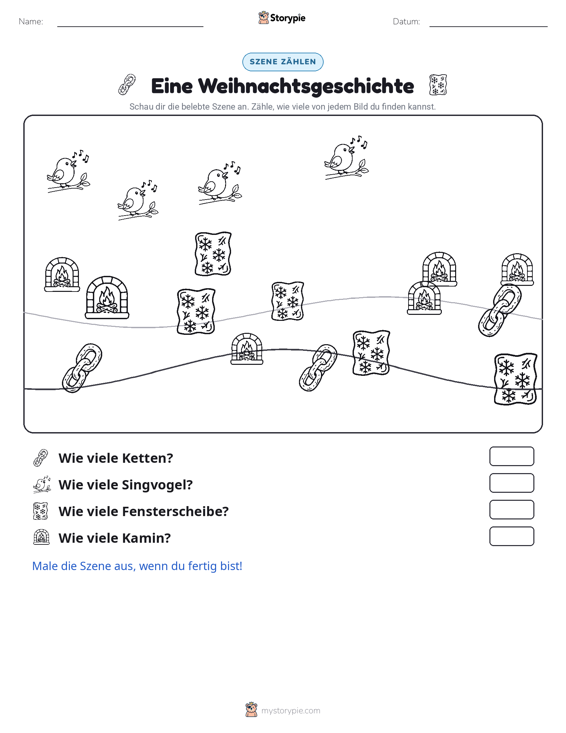 Zähl-Szene