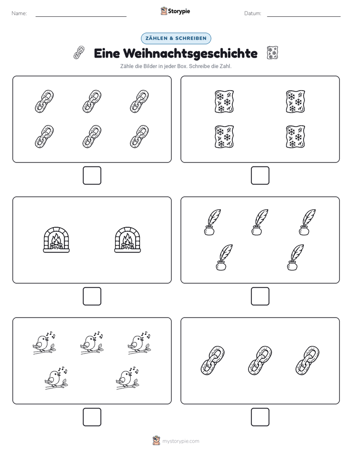 Zählen & Schreiben