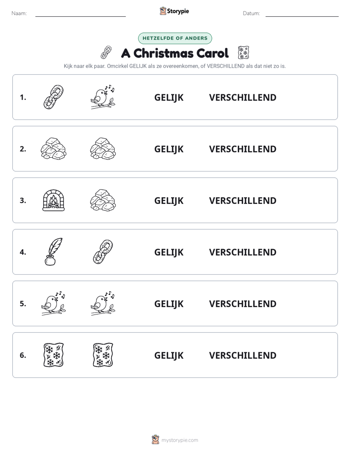 Zelfde of Verschillend