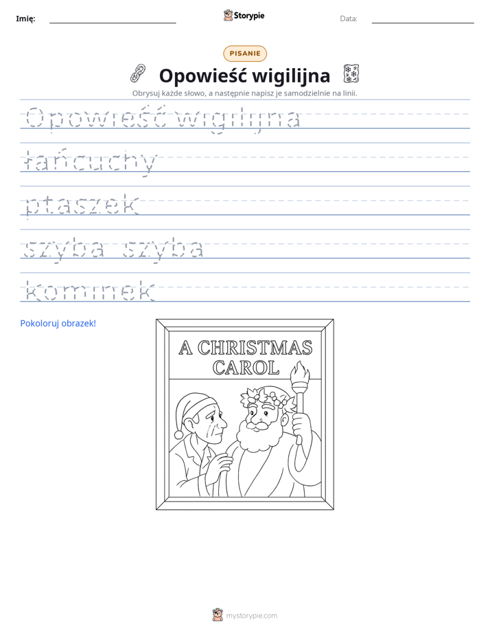 Ćwiczenie Pisania
