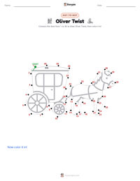Oliver Twist printable worksheet preview