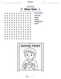 Oliver Twist druckbare Arbeitsblatt Vorschau