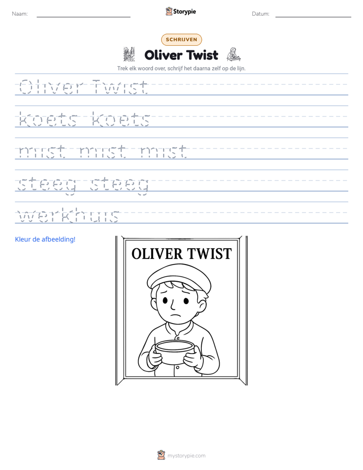 Schrijf Oefening