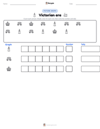 Victorian era printable worksheet preview