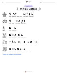 Xem trước tài liệu in sẵn Thời đại Victoria