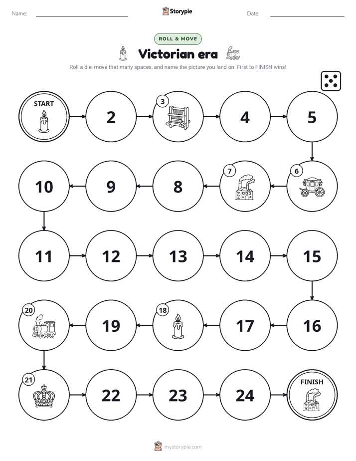 Roll & Move Game