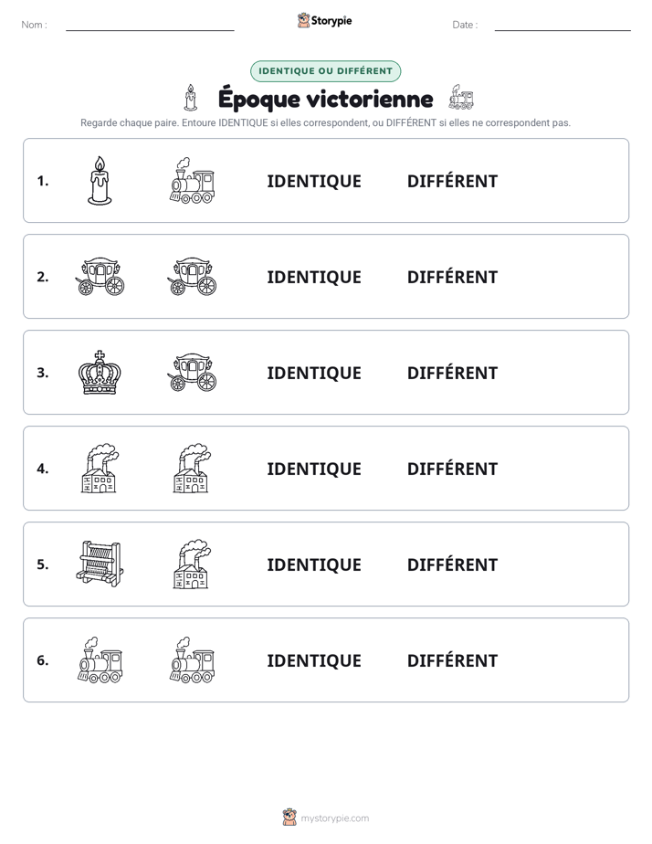 Identique ou Différent