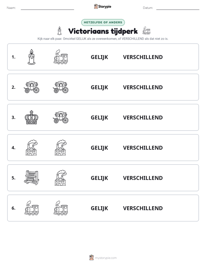 Zelfde of Verschillend