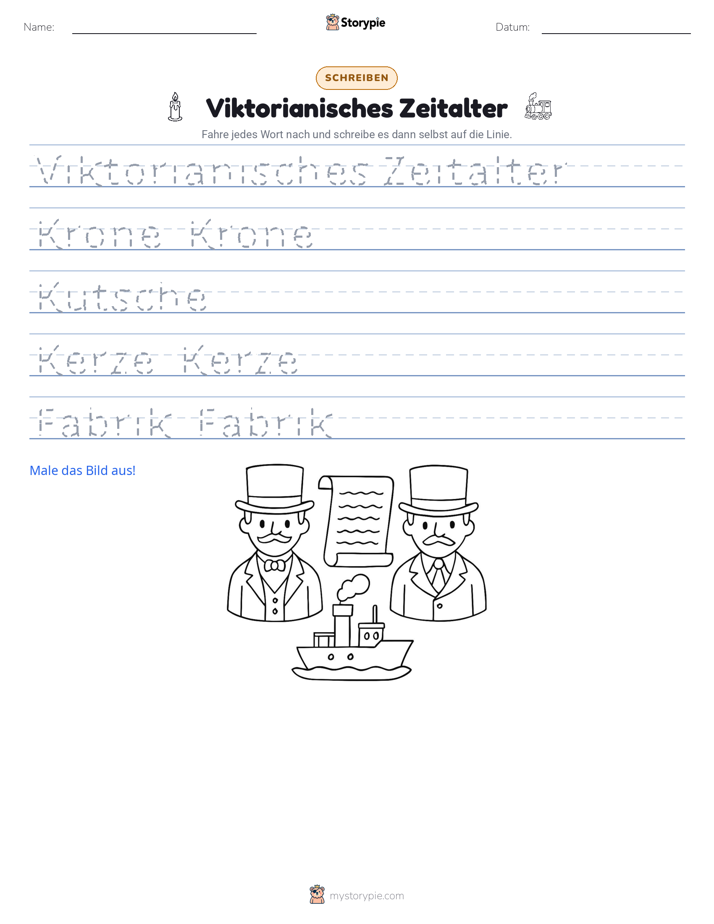 Schreibübung