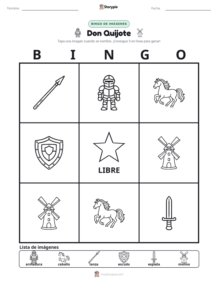 Bingo de Imágenes