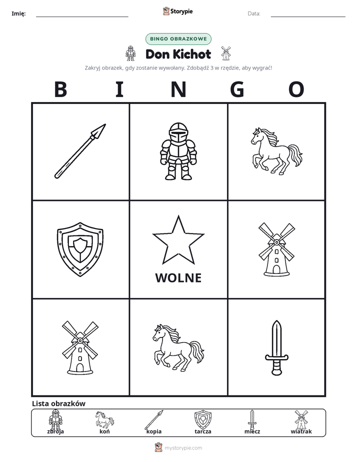 Bingo obrazkowe