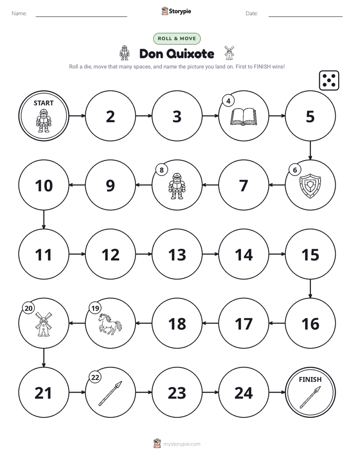 Roll & Move Game