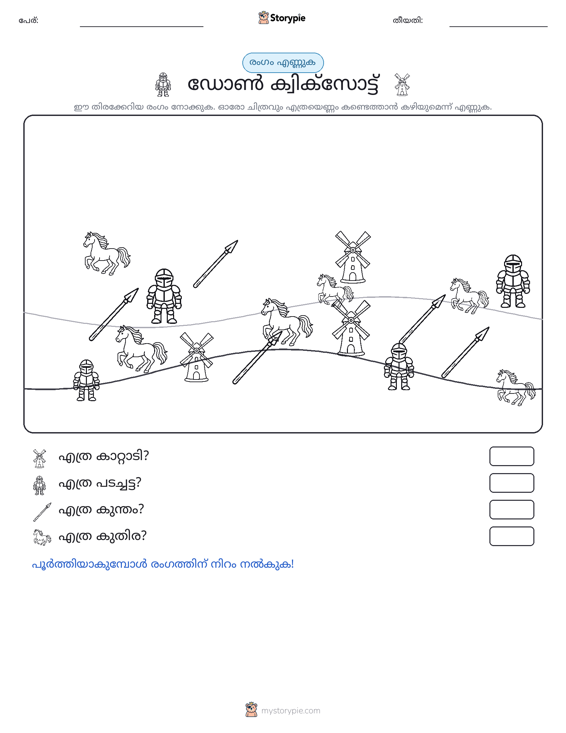 എണ്ണുന്ന ദൃശ്യങ്ങൾ