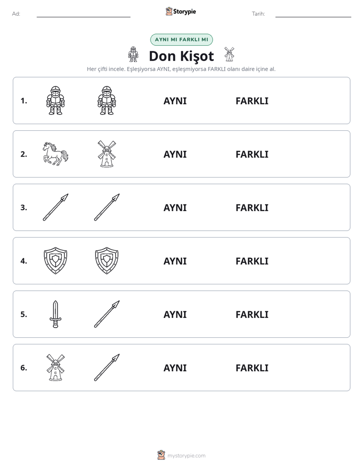 Aynı mı Farklı mı